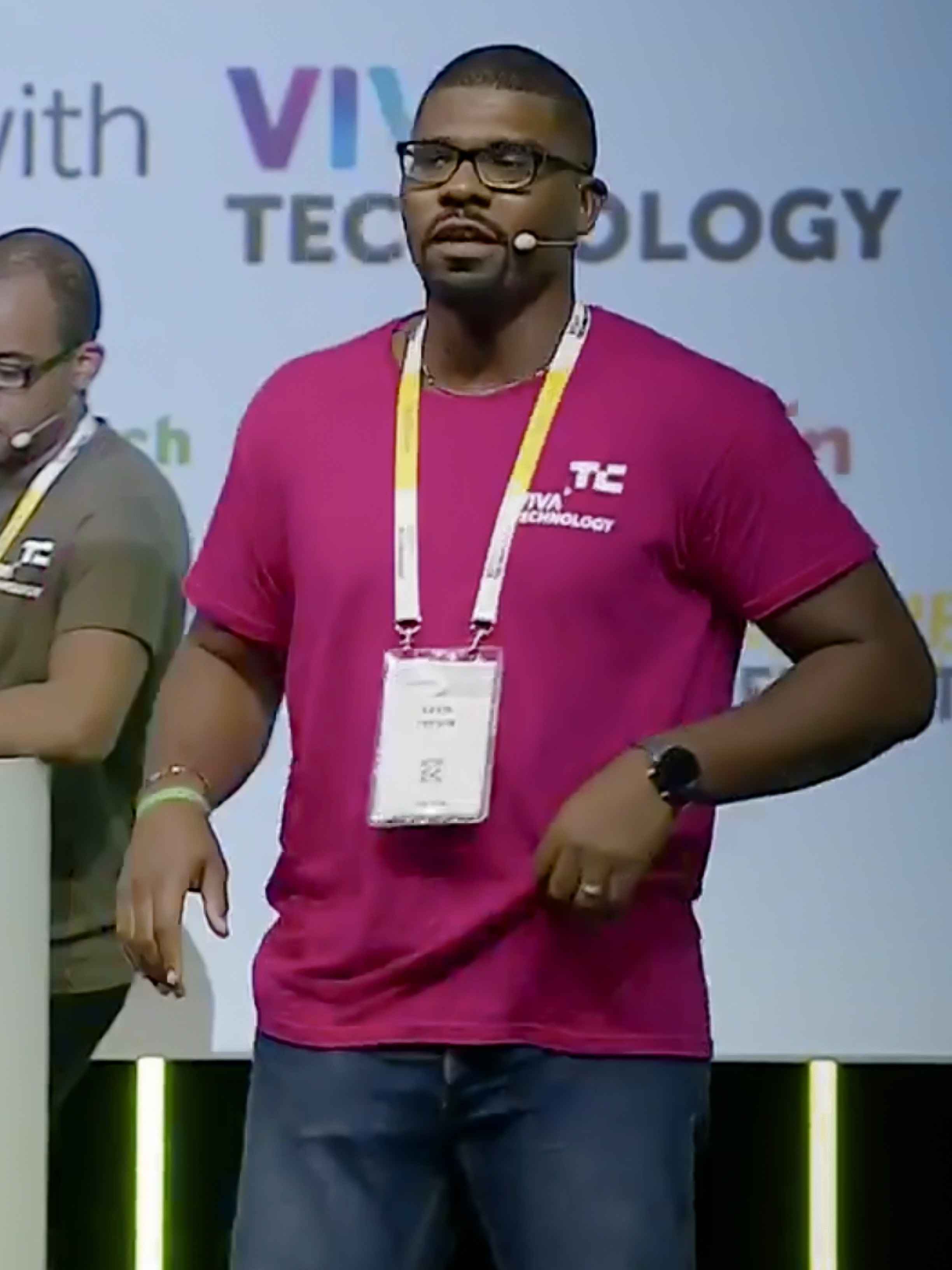 Kevin Tresor at the Vivatech competition
