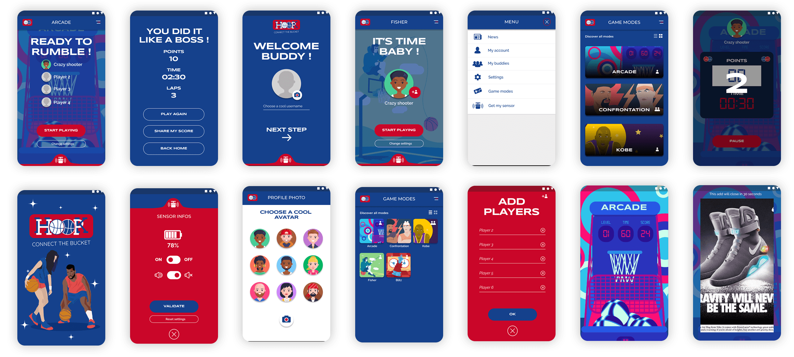 Hoop Hook mobile app