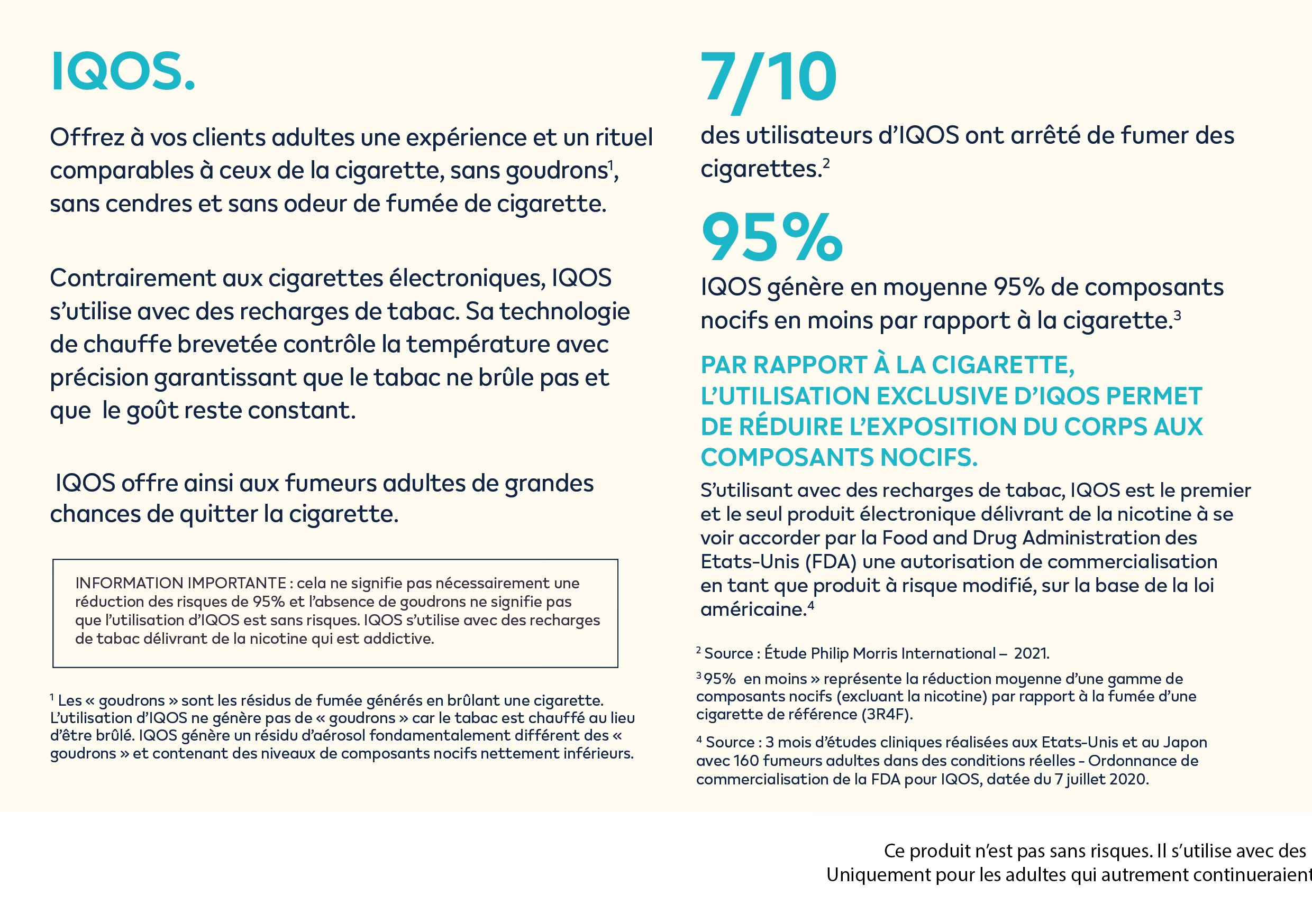 Slide de la brochure de Philip Morris numéro 6